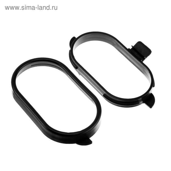 Держатель мусорного пакета в салон авто, 16.5&times;9 см, черный