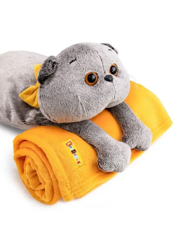 Мягкая игрушка &laquo;Кот Басик&raquo; с пледом, 60 см