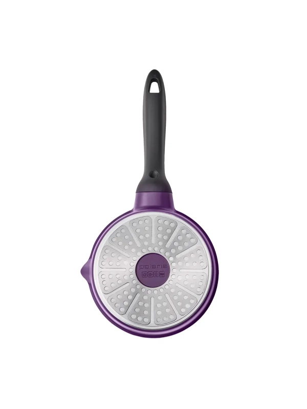 Ковш кухонный 1,5л сотейник с крышкой антипригарный литой