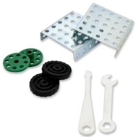 Конструктор металлический &laquo;10К&raquo; для уроков труда №1, 130 деталей