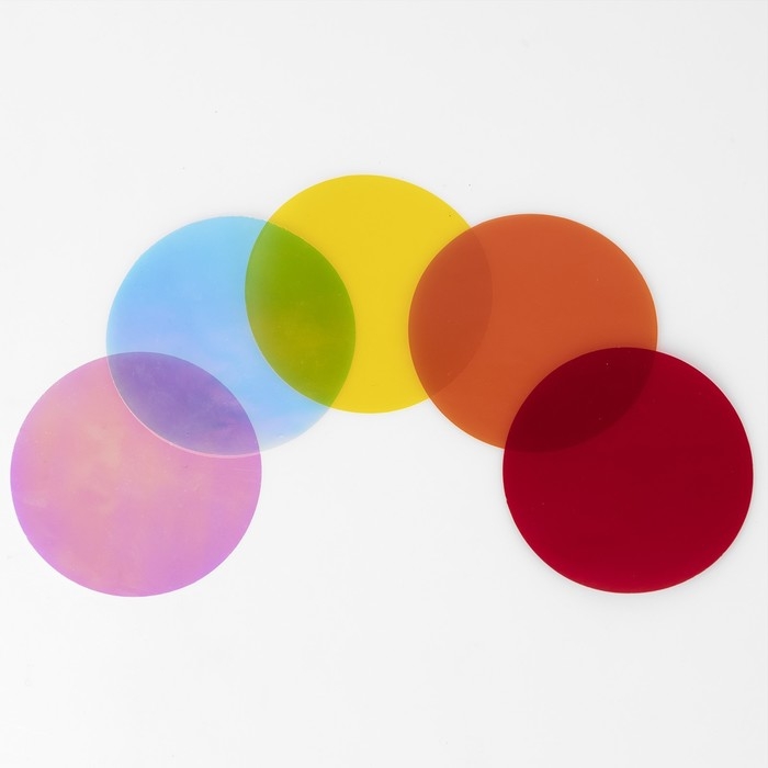 Световой прибор &laquo;Закат&raquo;, 5 картриджей, свечение тёплое белое, 5 В