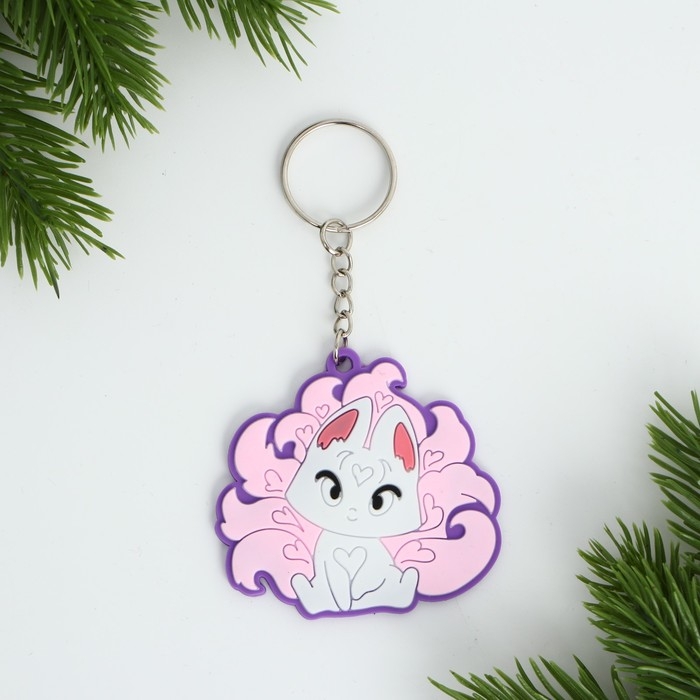 Брелок для ключей , резиновый, аниме &laquo;Девочка&raquo;, 5,7 х 6,2 см