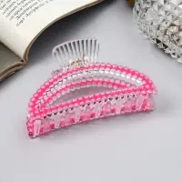 Крабик для волос &laquo;Хелен колор&raquo;, дуга, 9 см, МИКС