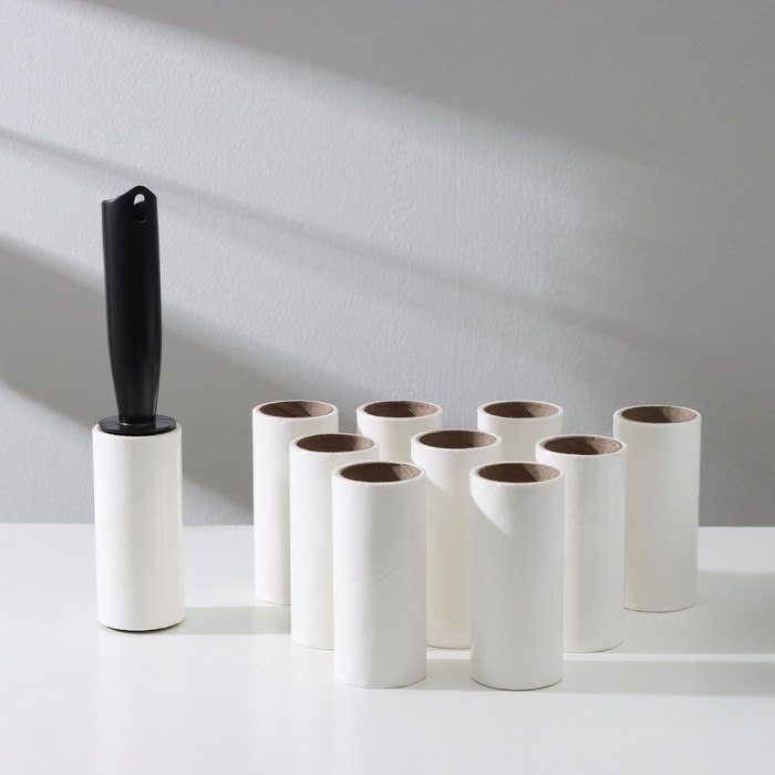 Ролик для одежды Доляна 40 листов + 9 сменных блоков по 40 листов