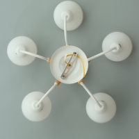 Люстра "Нельсен" 5хЕ27 40Вт белый 57х57х25 см