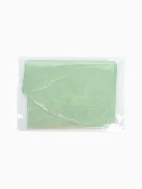 Воздушные шары фольгированные 17" "Сердце" цвет зеленый сатин, набор 5 штук