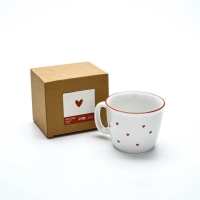 Кружка керамическая Dolce Ceramo. &laquo;Любовь в деталях&raquo;, 400 мл