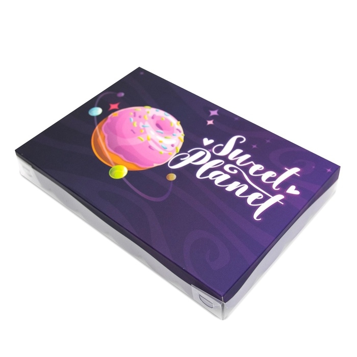 Коробочка для печенья, "Сладкая планета", 22 х 15 х 3 см 5шт