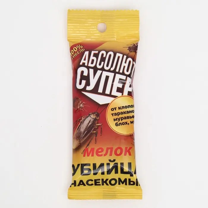Мелок для уничтожения насекомых "Абсолют", пакет, 1 шт