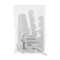 Ограничитель открывания для окна ТУНДРА, пластиковая гребенка, 4-х позиционная, 5 шт