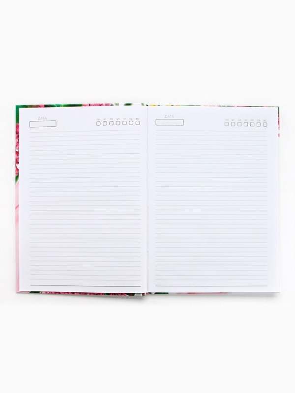 Ежедневник в твердой обложке А5, 80 л "С 8 Марта"