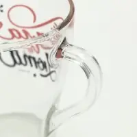 Кружки стеклянные новогодние &laquo;Персонажи&raquo;, набор 2 шт.