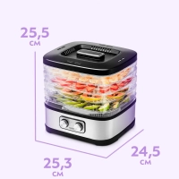 Сушилка для овощей и фруктов КТ-1940 - 240 Вт