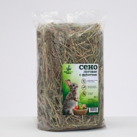 Сено луговое с фруктами &laquo;Пижон&raquo; для грызунов, 20 л, 500 г