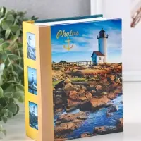 Фотоальбом 100 фото "Маяк" 10X15см, ПП карм.