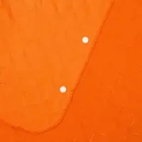 Плед-пончо для пикника SnapCoat, оранжевый