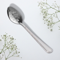 Ложка чайная &laquo;Любимая подруга&raquo;, на открытке, 3 х 14 см.