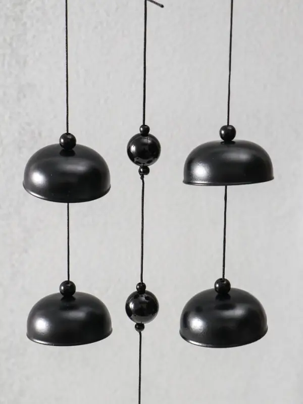 Музыка ветра металл "Ом (мантра)" 4 колокольчика 62х10х5 см