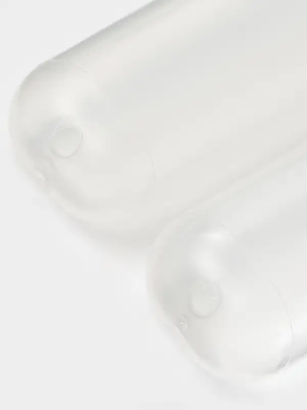 Футляр для зубной щетки, пластик, 19&times;2.5&times;2 см, прозрачный