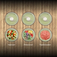 Измельчитель электрический HYC-P3128 0.8л. 350Вт