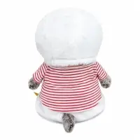 Мягкая игрушка "Кот Басик baby в костюмчике "Снеговик", 20 см BB-162