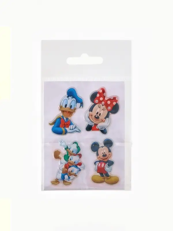 Объемные 3D стикеры на телефон &laquo;Мышки&raquo;, 4 шт, 3 &times; 3 см