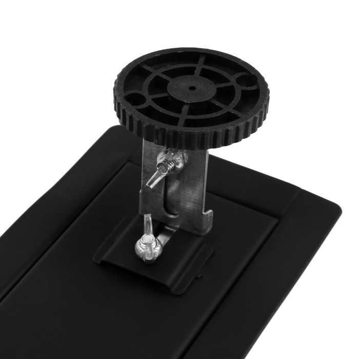 Трап ZEIN engr, c флaнцeм свободного вращ 360&deg;, 7*50 см, d=40/50 мм, нерж сталь, черный