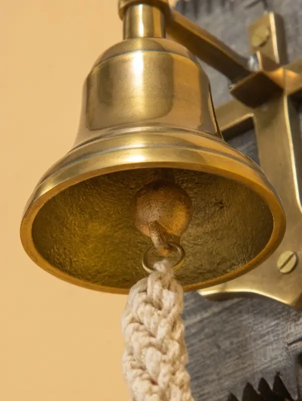 Рында "Якорь" 18х11 см алюминий