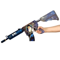 Деревянное оружие, детское сувенирное &laquo;Император&raquo;, автомат, пистолет, нож охотничий, набор 3 шт