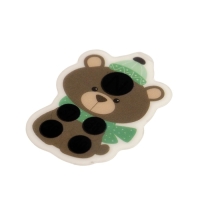 Детский термометр - наклейка налобный  "Мишка", до 40&deg;