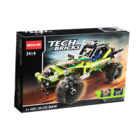 Конструктор с инерционным механизмом &laquo;Джип-Ралли&raquo;, 148 деталей