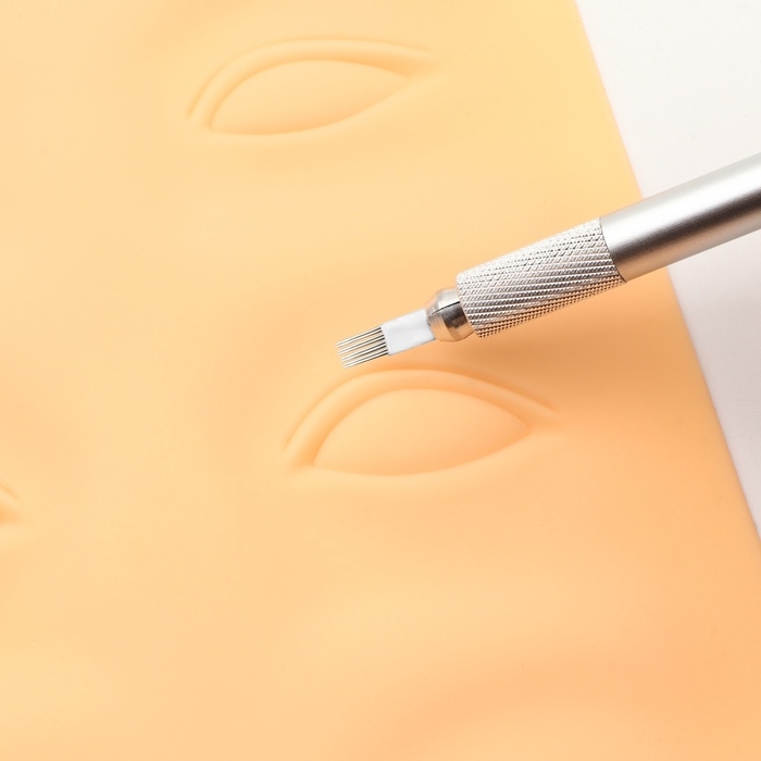 Ручка - манипула для тату и татуажа, 12 &times; 0,9 см, цвет серебристый