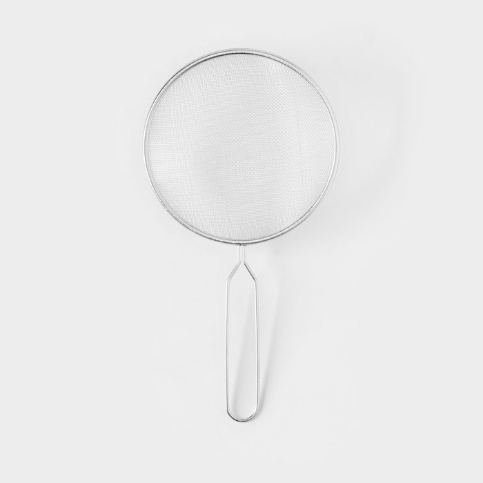 Сито для просеивания Доляна &laquo;Краски&raquo;, d=16 см, цвет серебристый