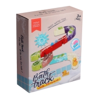 Трек для игры в ванной &laquo;Утиная горка&raquo;, на присосках, крепится на стену