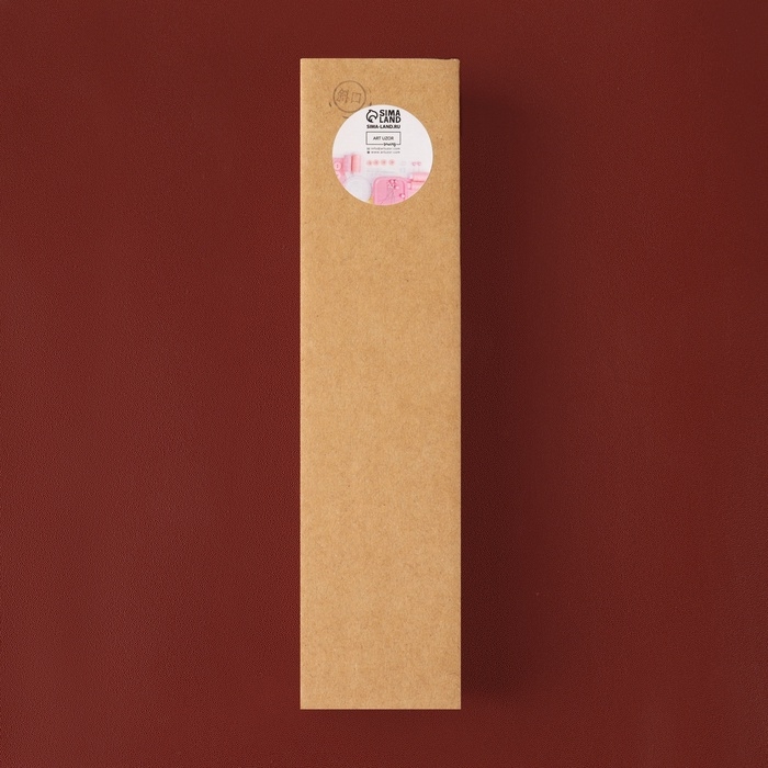 Шорный нож для работы с кожей Premium, скошенный, 18 &times; 3,5 см