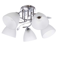 Люстра 2024/5 E27 60Вт хром 52х52х25 см BayerLux