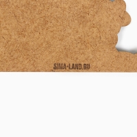 Декор на раму двери новогодний &laquo;Мишка&raquo;, на Новый Год, 20,4х 18,7 см