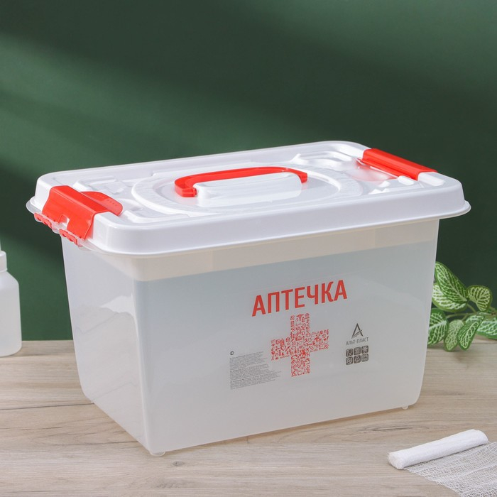Бокс универсальный &laquo;Аптечка&raquo;, 10 л, с вкладышем