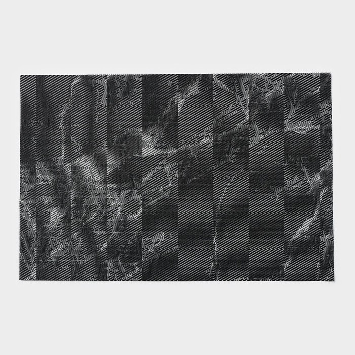 Салфетка сервировочная на стол Magistro &laquo;Мрамор&raquo;, 45&times;30 см, цвет серый