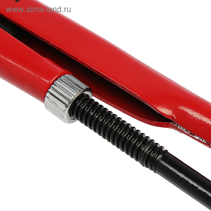 Ключ трубный рычажный ЛОМ, плоский зажим 90&deg;, раскрытие до 40 мм, 2"