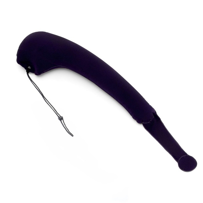 Подушка надувная на плечо, 67 &times; 18 &times; 11 см, коробка, цвет синий