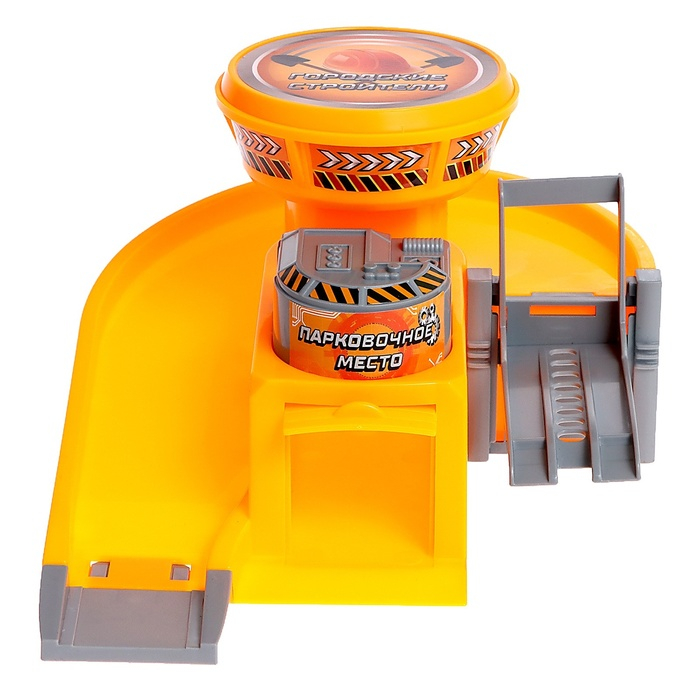 Парковка &laquo;Стройплощадка&raquo;, с 2 металлическими машинами