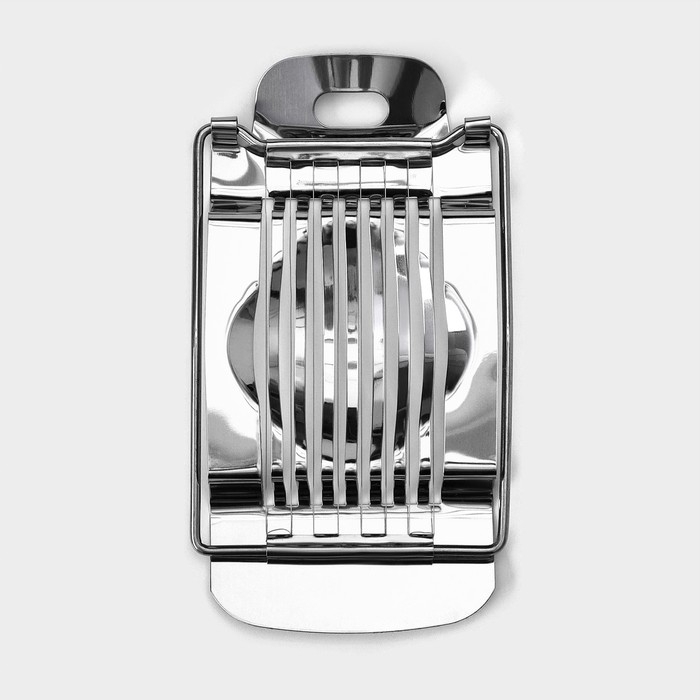 Яйцерезка Доляна &laquo;Престиж&raquo;, 15&times;8 см, цвет серебряный