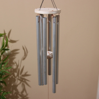 Музыка ветра "Покой" алюминий 10х10х90 см