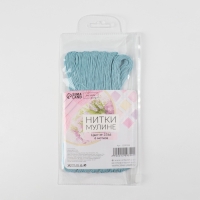 Набор ниток мулине №3766, 8 &plusmn; 1 м, 6 шт, цвет пыльно-голубой