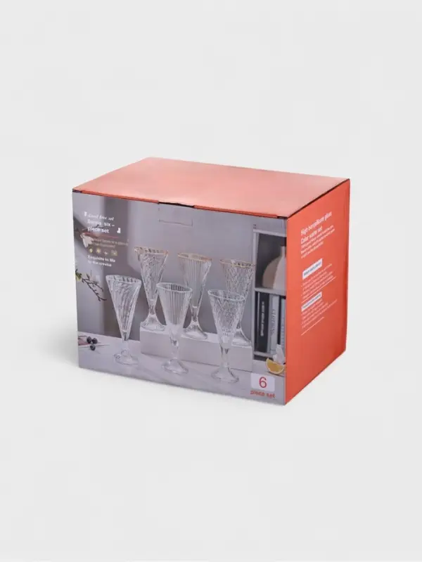 Набор бокалов для шампанского "Веллис" 6 шт