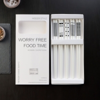 Набор керамических палочек для суши &laquo;Геометрия&raquo;, 10 предметов, h=24,5 см