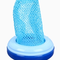 Ниблер с текстильной сеточкой, цвет голубой