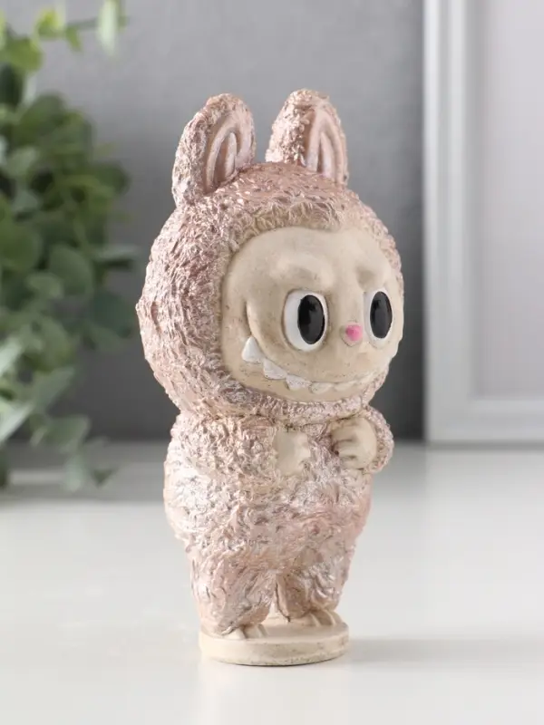 Фигурка &laquo;Чудик&raquo;, 13&times;6.5&times;5.5 см, бежевая