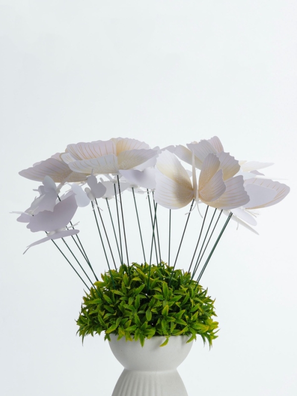 Набор штекеров "Бабочки" белые, в наборе 5/5/10 шт, 12х8х4,5см